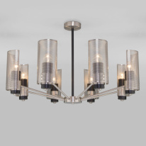 Фото Люстра на штанге Eurosvet 70139/8 никель