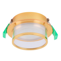 Цена на Встраиваемый светильник Crystal Lux CLT 061C1 GO