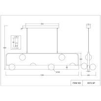 Купить Подвесная люстра Favourite 4072-6P