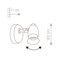 Купить Спот Nowodvorski 5725