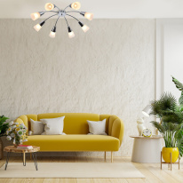 Накладная люстра Escada 1100/8P Chrome Купить Накладная люстра Escada 1100/8P Chrome