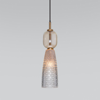 Фото Подвесной светильник Eurosvet 50211/1 янтарный