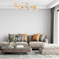 Цена на Люстра на штанге Escada 1131/6P White/Gold