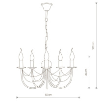 Купить Подвесная люстра Nowodvorski 1353
