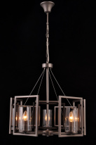 Фото Подвесная люстра Natali Kovaltseva MUNICH 75122-5C GRAY