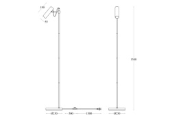 Торшер Maytoni MOD129FL-01W Торшер Maytoni MOD129FL-01W в интернет магазине Гет Лайт