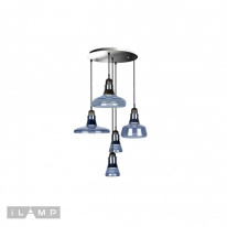 Подвесной светильник iLamp AP9006-5 BL в интернет магазине Гет Лайт
