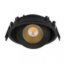 Фото Встраиваемый светильник LeDron KRIS IN Black Gold