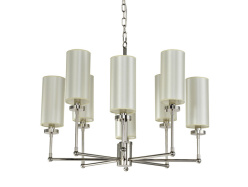 Фото Подвесная люстра Newport 7264+4/C nickel без абажуров