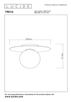 Цена на Накладной светильник LUCIDE 79187/01/30