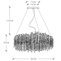 Цена на Подвесная люстра Divinare 3150/16 SP-6