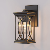 Фото Светильник настенный Elektrostandard Spica D черное золото (GL 1026D)