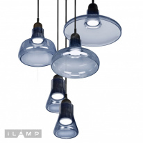 Цена на Подвесной светильник iLamp AP9006-5 BL