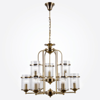 Фото Подвесная люстра Eurosvet 60040/9 античная бронза