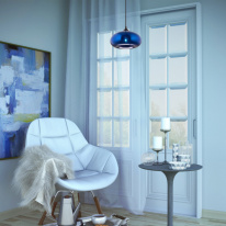 Подвесной светильник Eurosvet 50166/1 синий в интернет магазине Гет Лайт