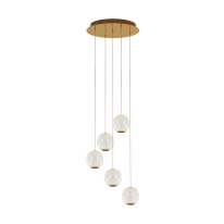 Каскадная люстра Maytoni MOD293PL-L30BS3K Фото Каскадная люстра Maytoni MOD293PL-L30BS3K