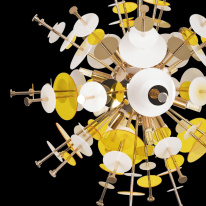 Цена на Люстра на штанге LOFT IT 10137/600 Gold