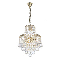 Каскадная люстра Arti Lampadari Bellagio E 1.5.30.100 G Фото Каскадная люстра Arti Lampadari Bellagio E 1.5.30.100 G