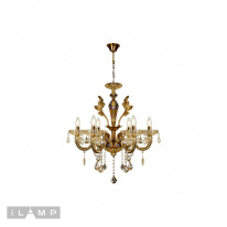 Фото Подвесная люстра iLamp 81069-6 BR