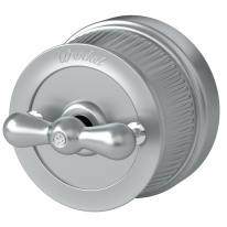 Фото Выключатель Werkel WL19-01-03 (Матовый хром)