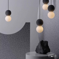 Купить с доставкой по Москве и России Подвесной светильник iLamp 10694P/1-D100 BK-WH