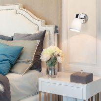 Купить Спот Eurosvet 20080/1 хром/голубой