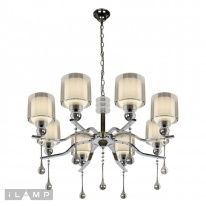 Подвесная люстра iLamp 70291-8 CR в интернет магазине Гет Лайт