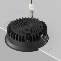 Купить с доставкой по Москве и России Влагозащищенный светильник Maytoni Technical DL055-18W3-4-6K-B