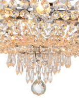 Купить Люстра на штанге Natali Kovaltseva ROCOCO 81407/8C CHROME