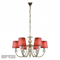 Купить с доставкой по Москве и России Подвесная люстра iLamp P2344-6 nic