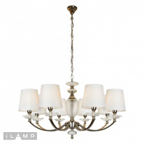 Подвесная люстра iLamp P9397-8 nic Фото Подвесная люстра iLamp P9397-8 nic