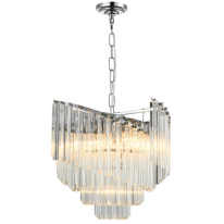 Фото Каскадная люстра Natali Kovaltseva MAJESTIC 81433/8C CHROME