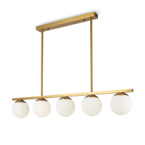 Фото Люстра на штанге Freya FR5199PL-05BS