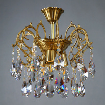 Фото Люстра на штанге AMBIENTE by BRIZZI 8888/3 PL AB Tear Drop