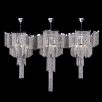 Каскадная люстра LOFT IT 10208/1400R Smoke в интернет магазине Гет Лайт