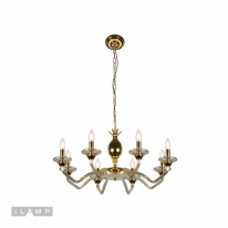 Фото Подвесная люстра iLamp YT2049-8 GD+COG