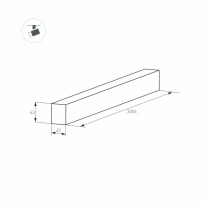 Шинопровод Arlight 028069(1) Цена на Шинопровод Arlight 028069(1)