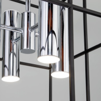 Люстра на штанге Eurosvet 70142/8 хром в интернет магазине Гет Лайт