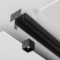 Купить Профиль Maytoni Technical ALM-11681-PL-B-2M