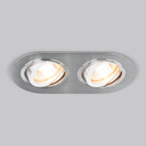 Фото Встраиваемый светильник Elektrostandard 1061/2 MR16 SL серебро