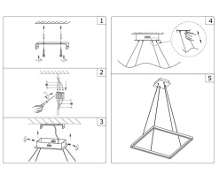 Купить Подвесной светильник Kink Light 08226,19(4000K)