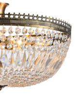 Цена на Люстра на штанге Natali Kovaltseva ROCOCO 81406/8C ANTIQUE