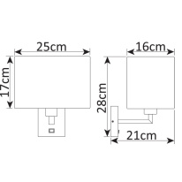 Цена на Бра ARTE Lamp A9248AP-1AB