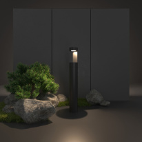 Цена на Садово-парковый светильник Elektrostandard 1640 TECHNO LED Nimbus Чёрный (35126/F)