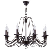 Подвесная люстра Freya FR2046-PL-08-BR Фото Подвесная люстра Freya FR2046-PL-08-BR