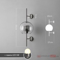 Бра ImperiumLoft 189444-26 Бра ImperiumLoft 189444-26 в интернет магазине Гет Лайт
