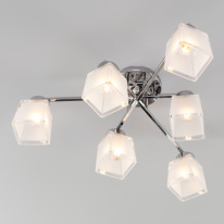 Цена на Накладная люстра Eurosvet 30162/6 хром