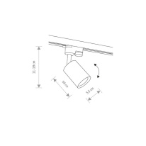 Купить с доставкой по Москве и России Светильник на шине Nowodvorski 9321