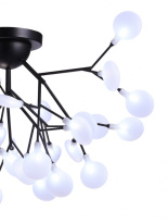 Купить Накладная люстра Natali Kovaltseva GRACE 75126/12С BLACK