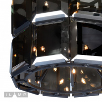 Подвесная люстра iLamp 10490-5+5P BK Купить Подвесная люстра iLamp 10490-5+5P BK